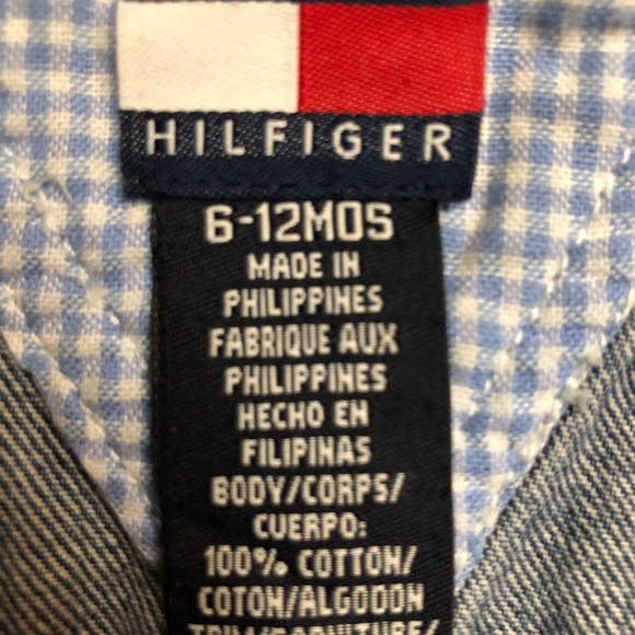 Tommy Hilfiger denim dress 6-12 months - Picture 8 of 8